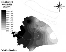 上海亮出组合式空气地图  污染物浓度哪儿高哪儿低一目了然